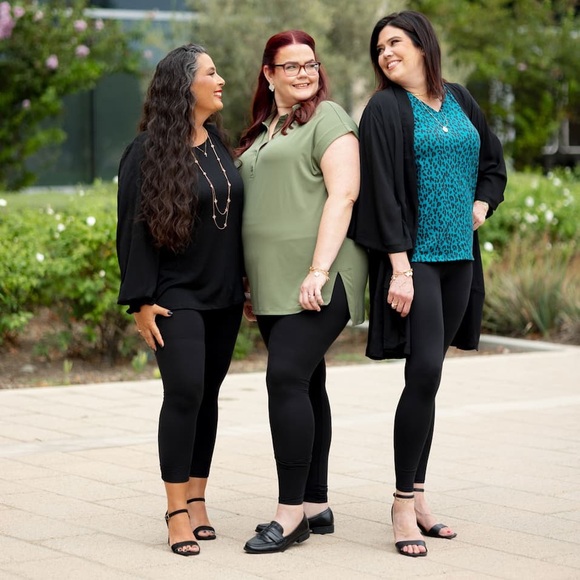 NWT - LuLaRoe Solid Black Leggings TC2 - Picture 5 of 10